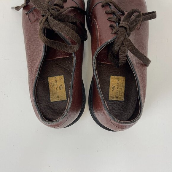 Stuart McGuire Polished Pebbled Dress Shoes Leather Brown Mens Size 8.5 EEEE main image 2